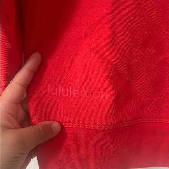 Lululemon women’s Red Sweater - Picture 3 of 5
